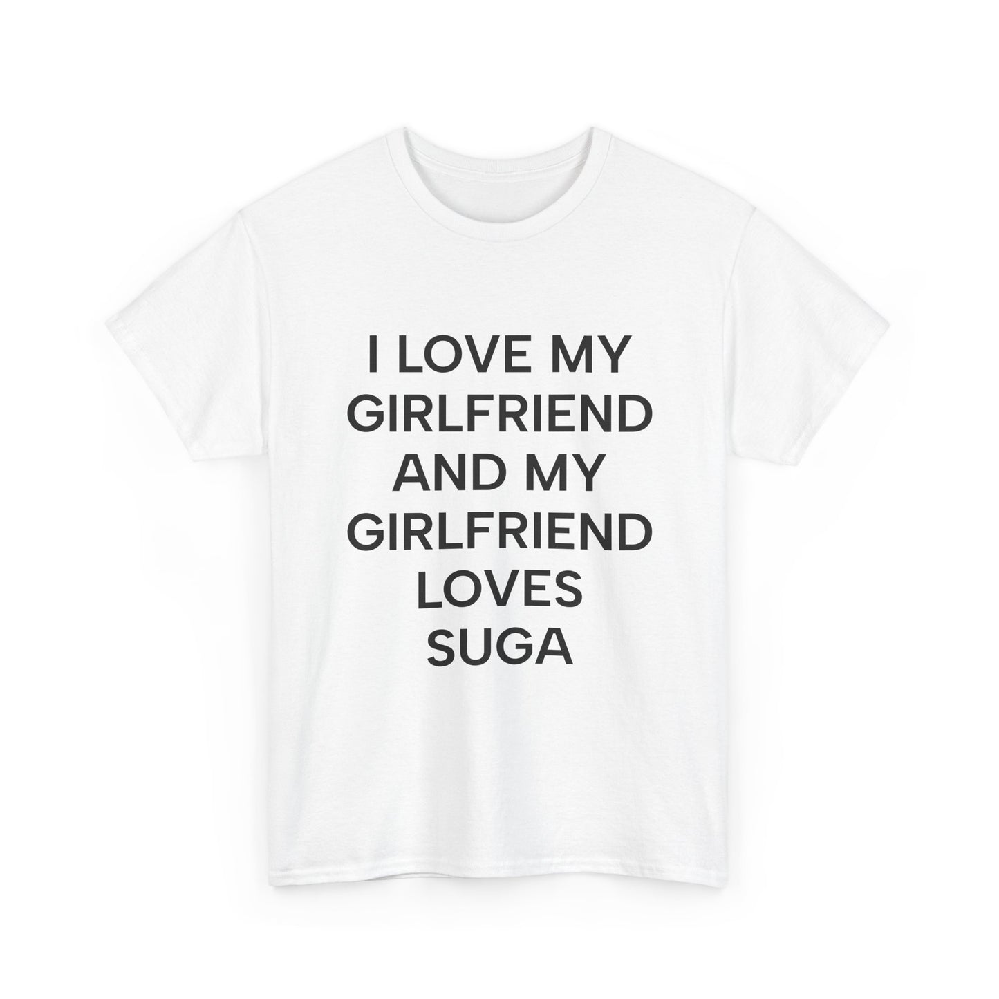I Love My Girlfriend and My Girlfriend Loves Suga BTS Fan Tee